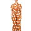 Orange Polka Dot Set - Shirt and pants
