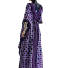 Purple and black maxi dress - Image 3